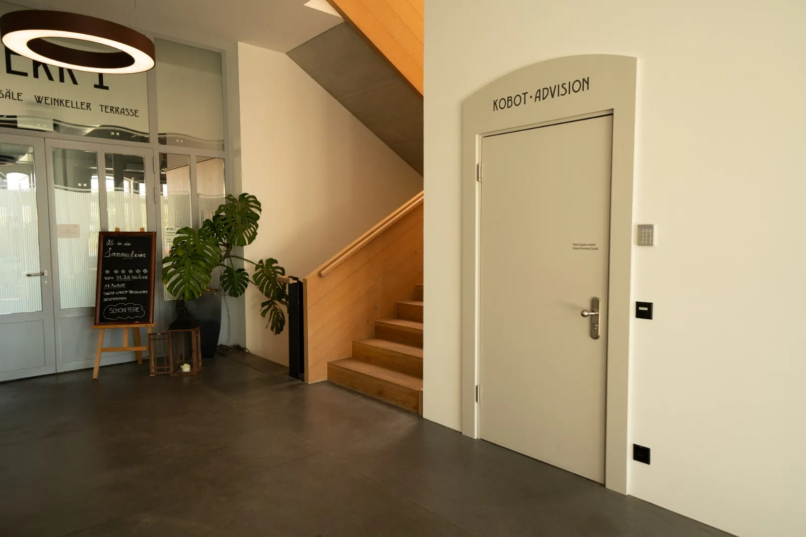 Arbeitsplätze im Kobot-Büro